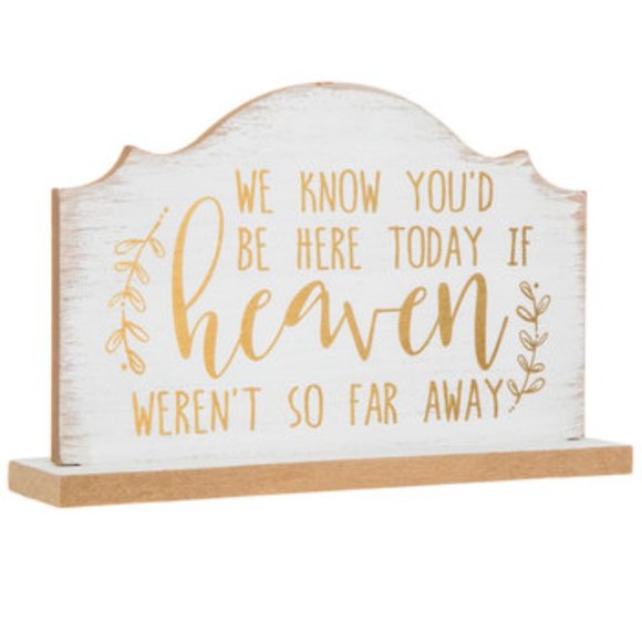 We Know You'd Be Here Today Wood Decor - Picture 2 of 4